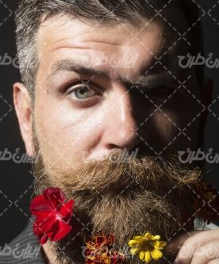 عکس ریش و سبیل کاغذی
