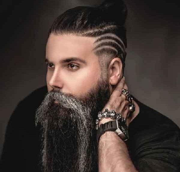 عکس سایه ریش بلند