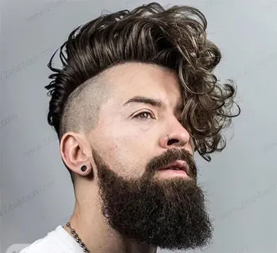 عکس سایه ریش بلند