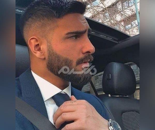 عکس سایه ریش مردانه