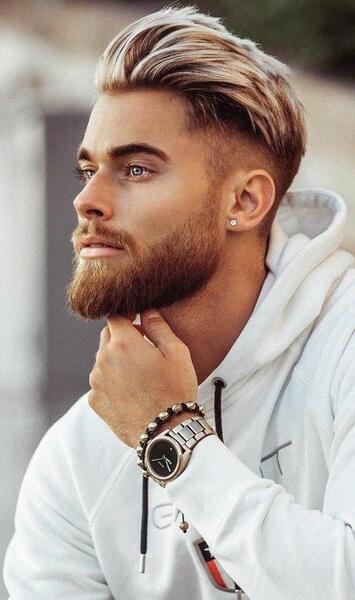 عکس سایه ریش مردانه