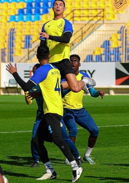 عکس کریستیانو رونالدو در النصر