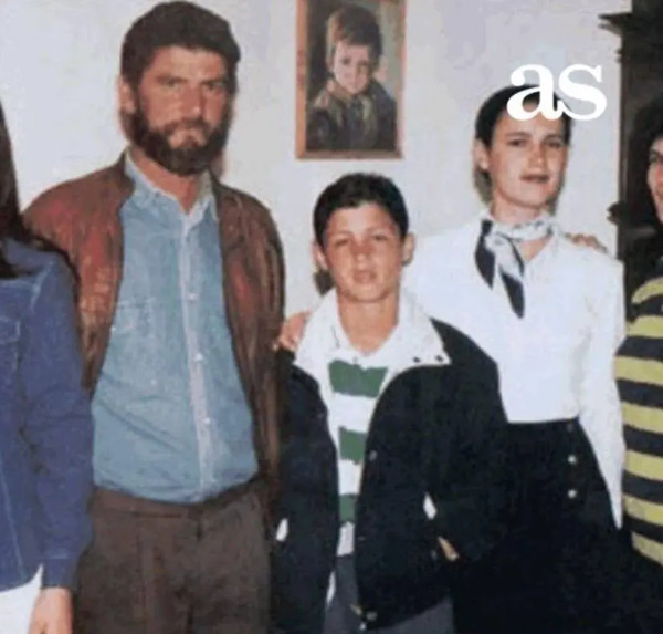 عکس رونالدو و پدرش