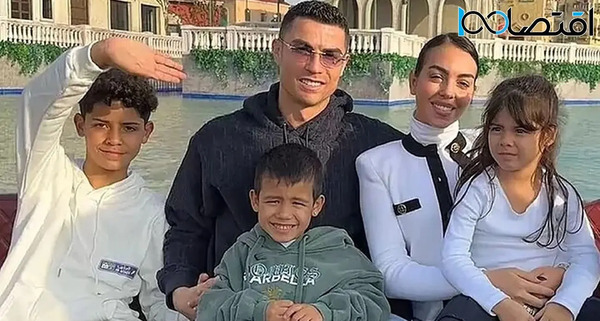 عکس چاق شدن رونالدو