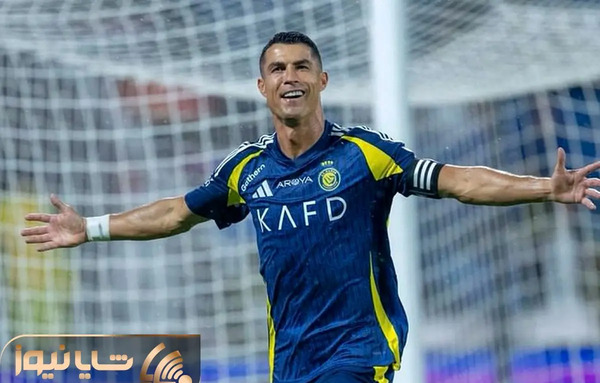 عکس رونالدو با جام در النصر