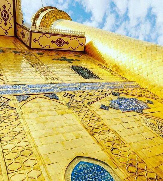 عکس نوشته شاه نجف