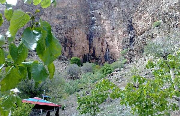عکس از آبشار شاه لولاک