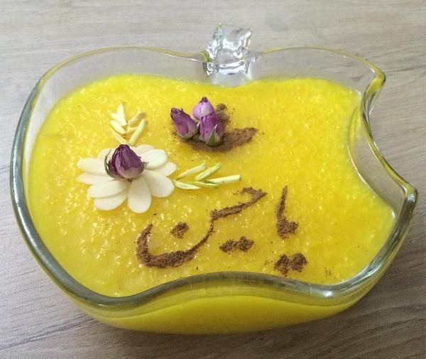 عکس شله زرد نذری