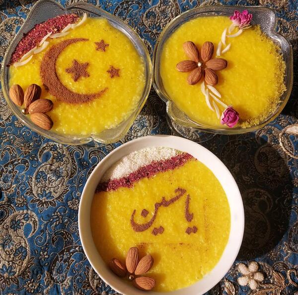 عکس شله زرد خانگی ساده
