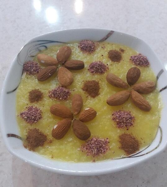 عکس شله زرد خانگی ساده