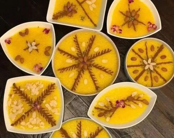 عکس شله زرد ماه رمضان