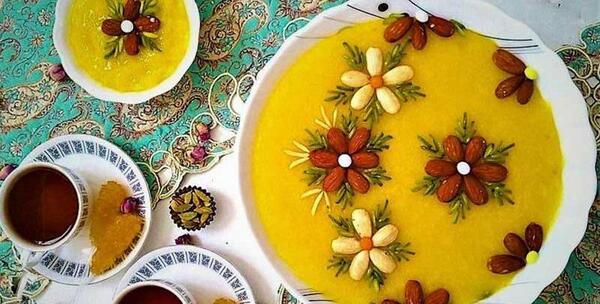 عکس شله زرد ماه رمضان
