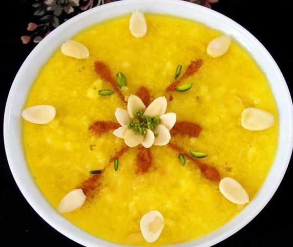عکس شله زرد ماه رمضان