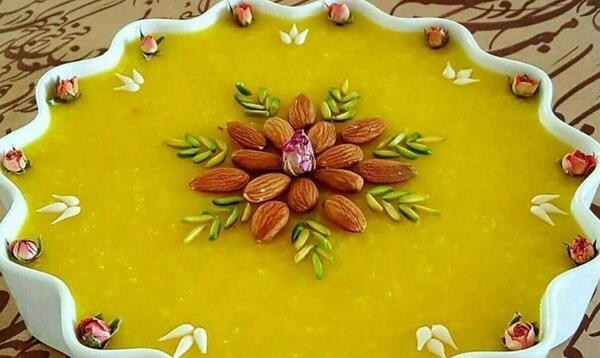 عکس شله زرد ماه رمضان