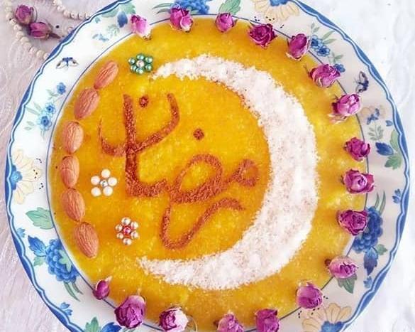 عکس شله زرد ماه رمضان
