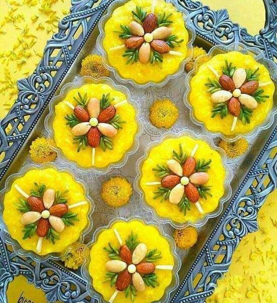 عکس شله زرد ماه رمضان