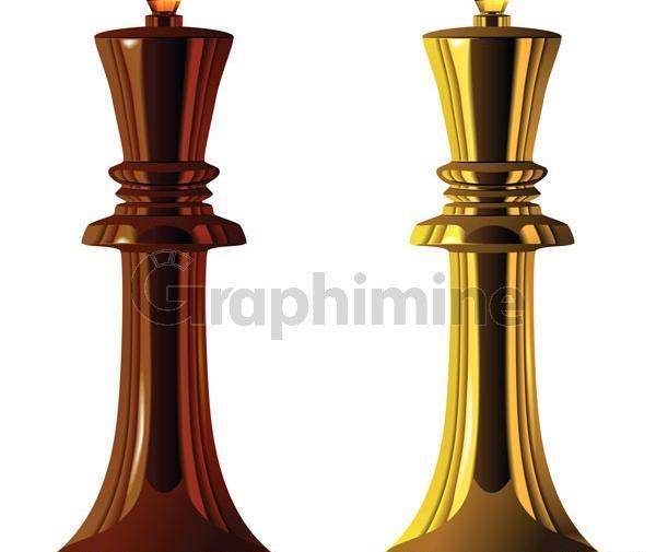 عکس مهره شاه در بازی شطرنج