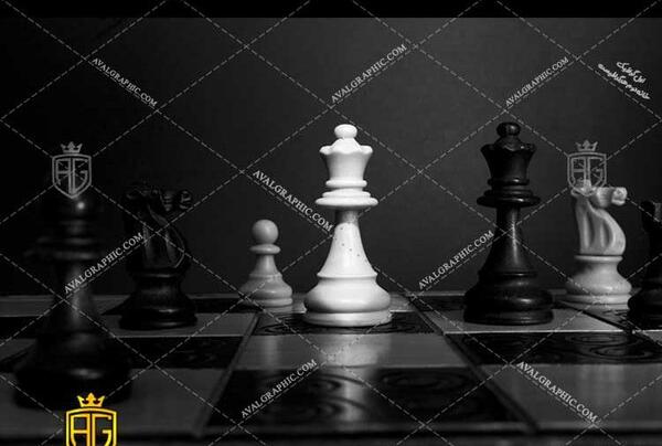 عکس مهره شاه در بازی شطرنج