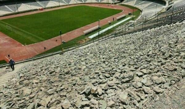 عکس ورزشگاه آزادی در زمان شاه
