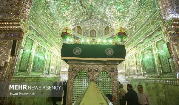 عکس با کیفیت حرم شاهچراغ