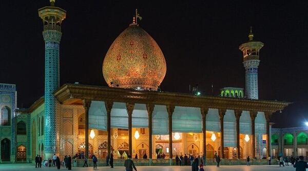 عکس شاهچراغ شیراز امروز
