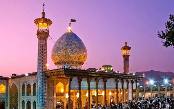 عکس شاهچراغ شیراز امروز
