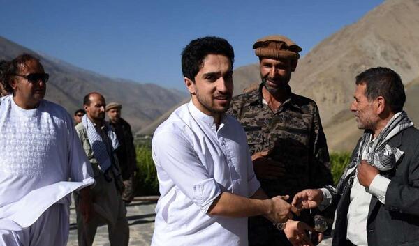 عکس احمد شاه مسعود پسرش