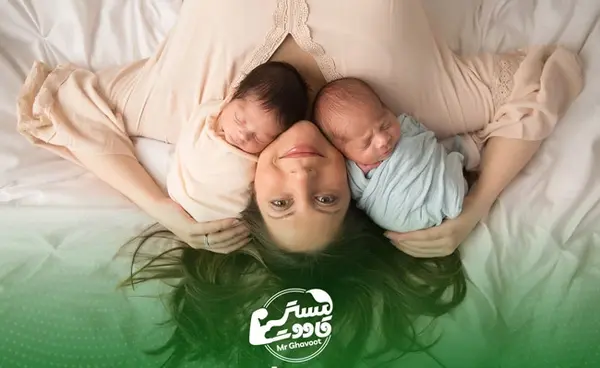 عکس شیر مادر و فرزند