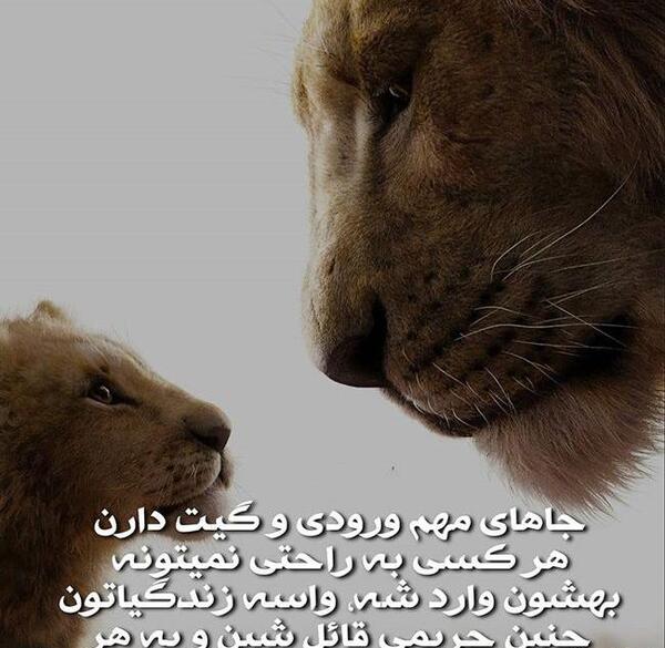 عکس نوشته شیر مردادی