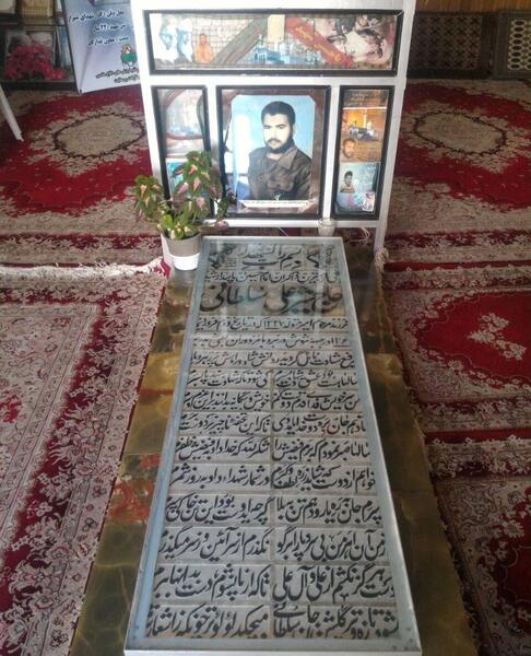 عکس همسر شهید شیرعلی سلطانی