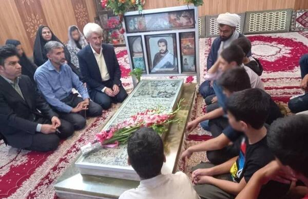 عکس همسر شهید شیرعلی سلطانی