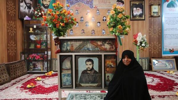 عکس همسر شهید شیرعلی سلطانی