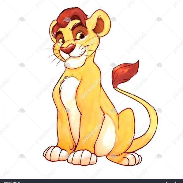 عکس کارتونی شیر شاه