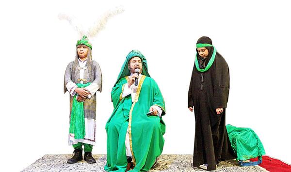 عکس پوست شیر تعزیه