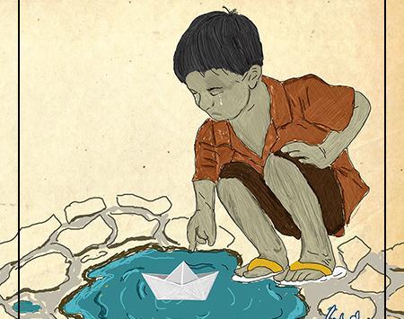 نقاشی عکس شیر آب کارتونی