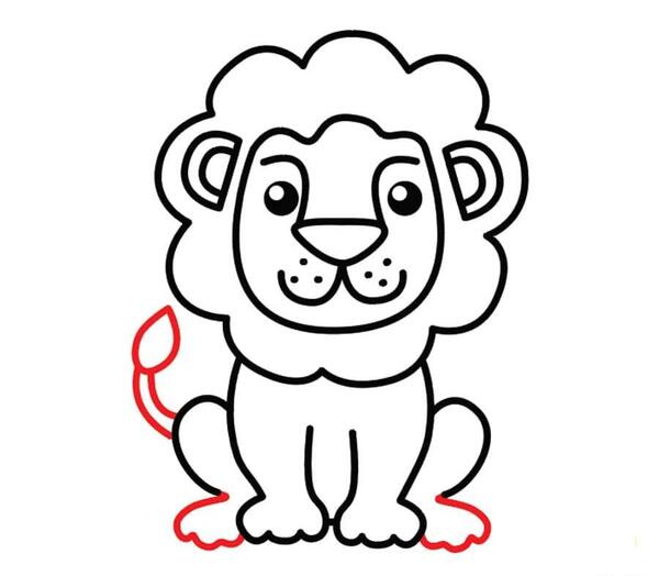 نقاشی عکس شیر آب کارتونی