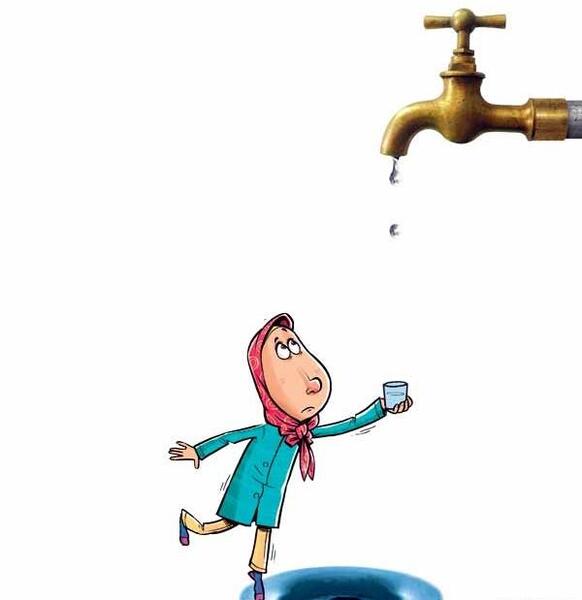 نقاشی عکس شیر آب کارتونی