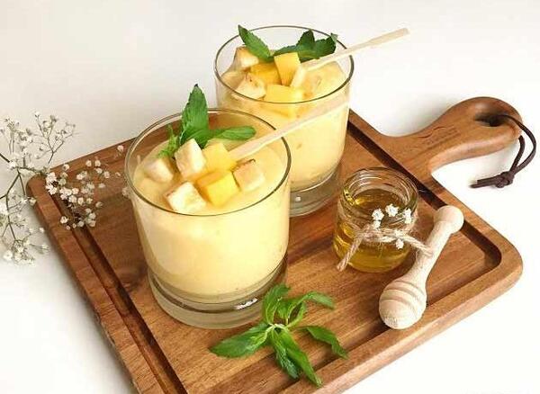 عکس شیر انبه بستنی