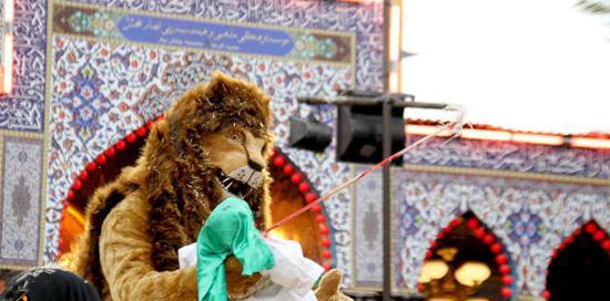 عکس امام حسین و شیر