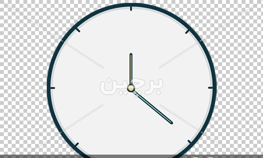 عکس ساعت کارتونی بدون عقربه