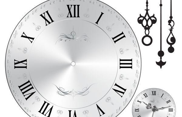 عکس ساعت کارتونی بدون عقربه