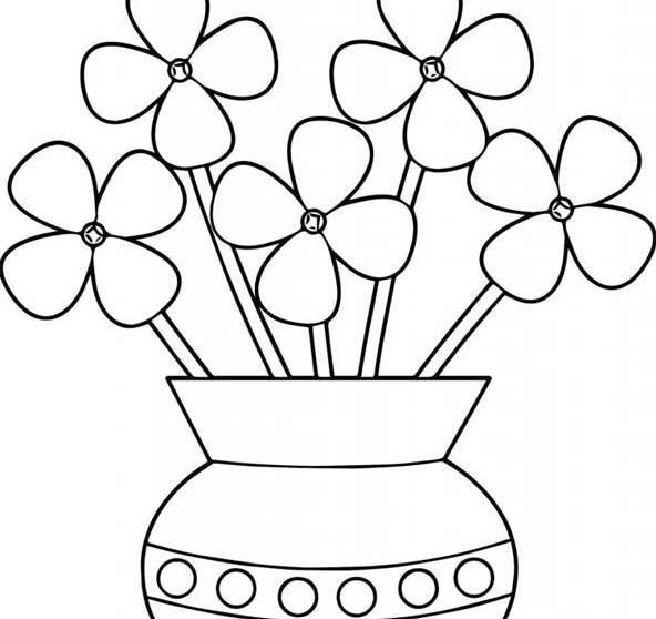 عکس گل ساده رنگی