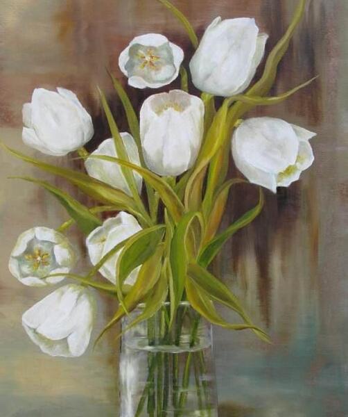 عکس گل ساده رنگی