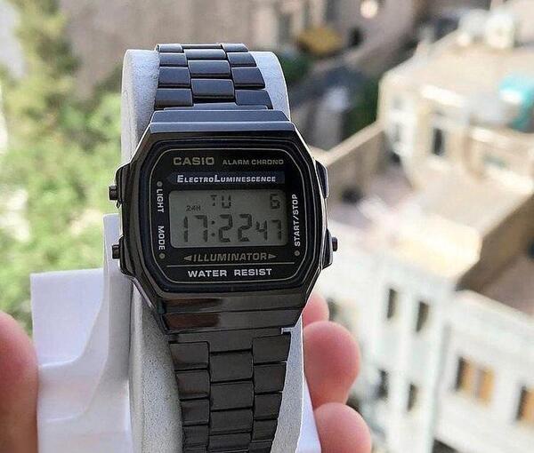 عکس ساعت کاسیو مشکی