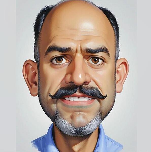 عکس کاریکاتور ساعت