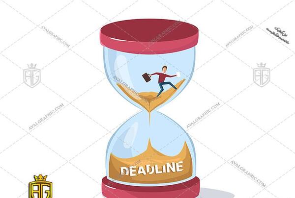 عکس کاریکاتور ساعت
