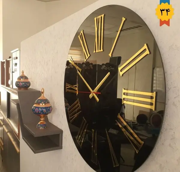 عکس ساعت دیواری لاکچری