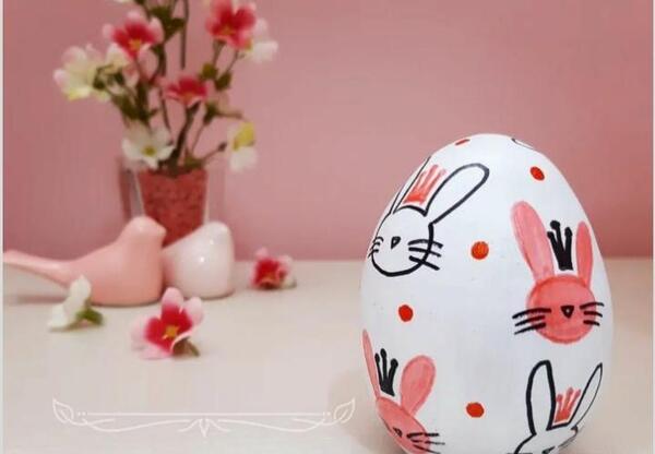عکس تخم مرغ رنگی ساده