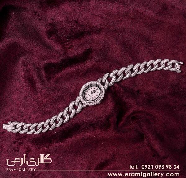 عکس ساعت نقره ای مردانه
