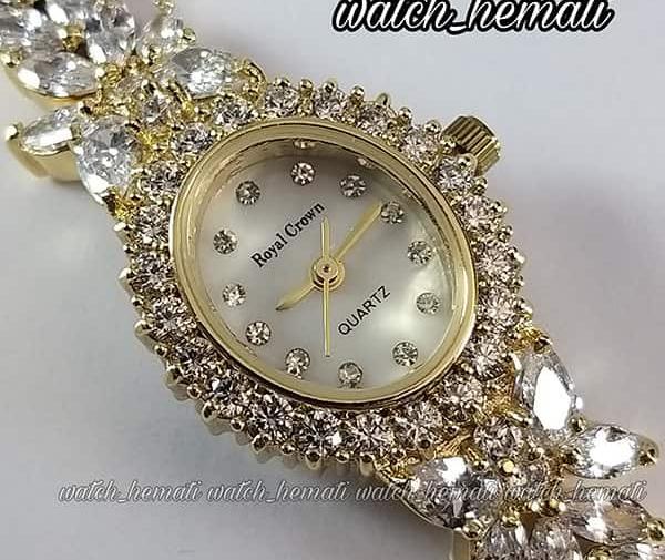 عکس ساعت نگین دار زنانه